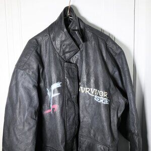 WWF Survivor Series Rocky Maivia vs The Sultan Leather Trench Coat 4X WWE WCW